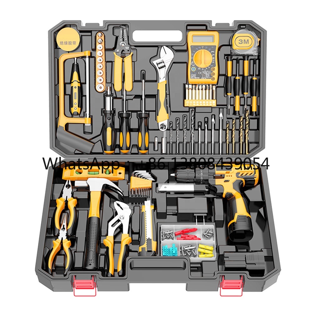 Power Tools Combo Kits - Zestaw elektrycznych narzędzi: wiertarka akumulatorowa i