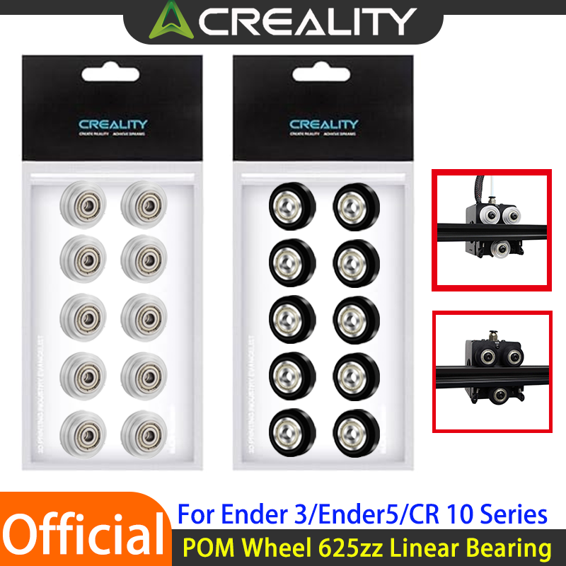 Creality Printer Ender 3 - Oficjalne kółko POM Creality Ender3, plastikowe