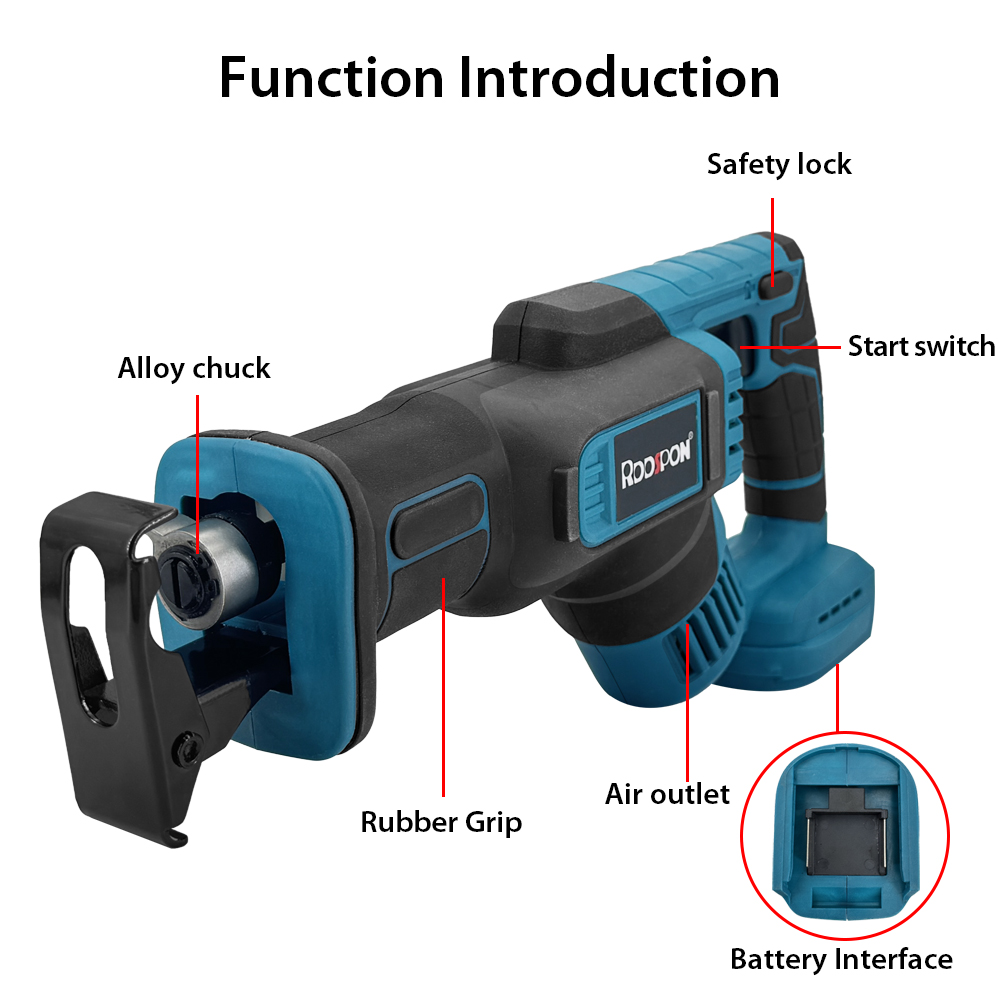 Elektryczna piła szablasta, du – Reciprocating Saw Cordless recenzja i cena