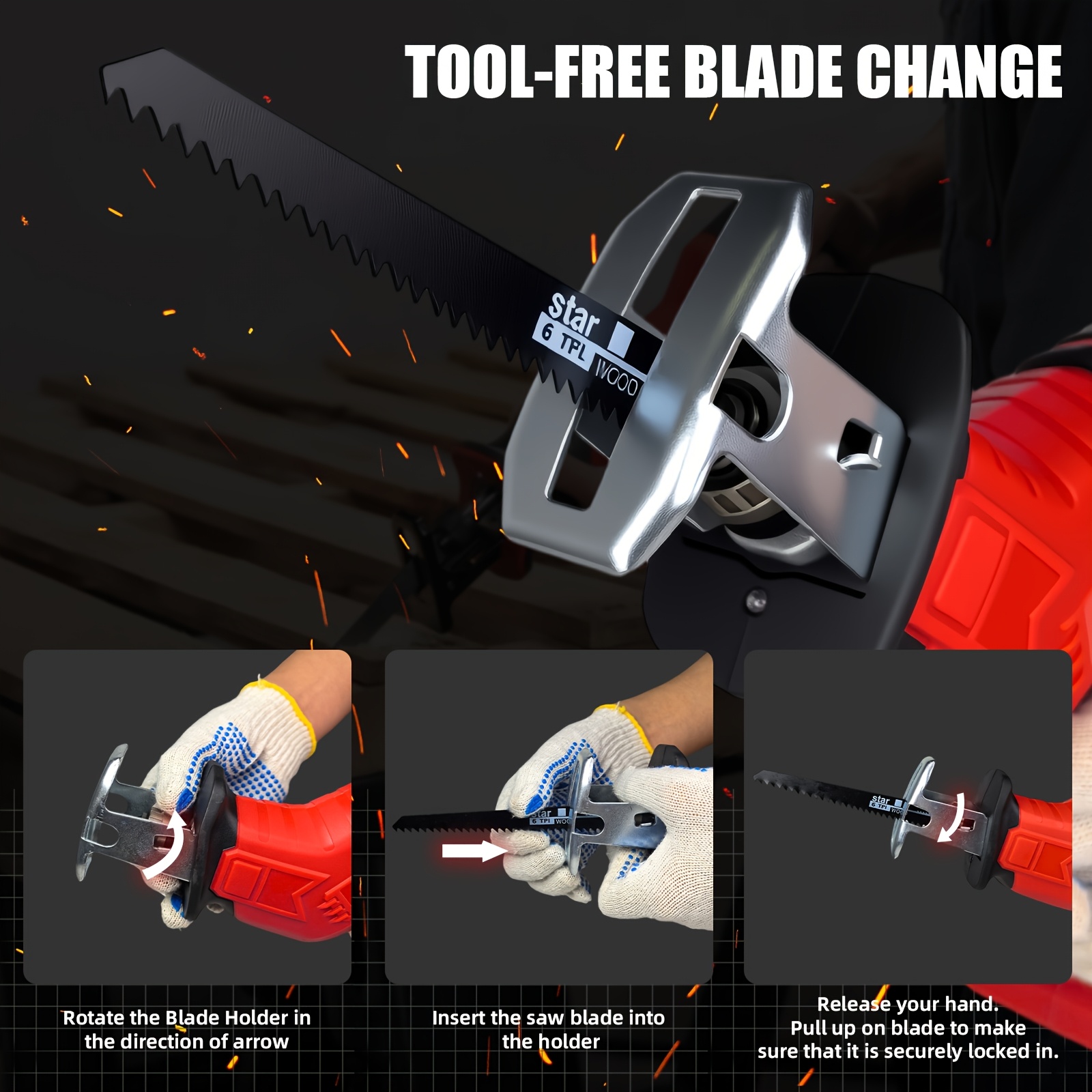 Piła szablasta akumulatorowa – – Reciprocating Saw Cordless recenzja i cena
