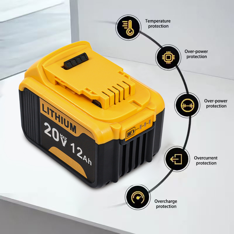 Zamiennik baterii 12.0Ah kompa – Power Tools Yellow And Black recenzja i cena