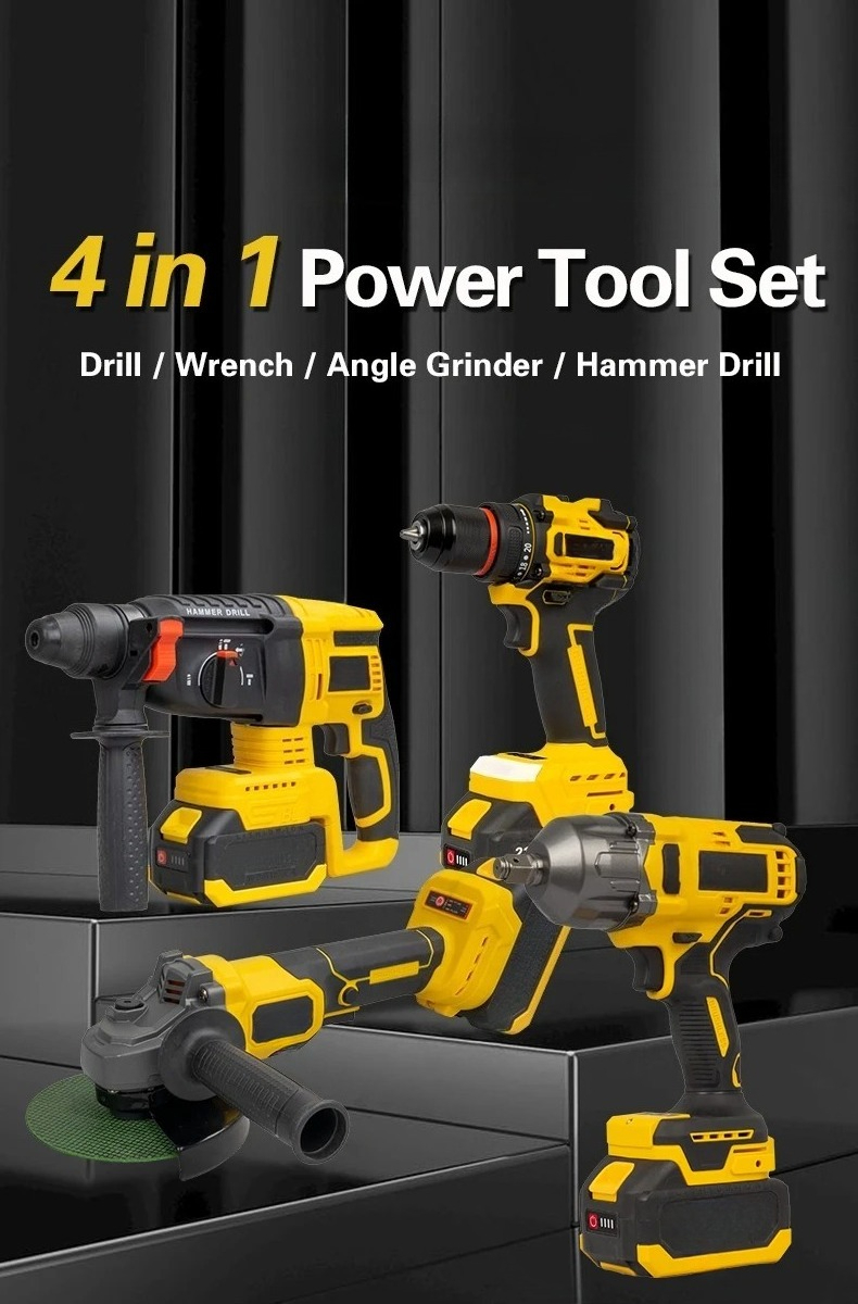 Profesjonalny Elektryczny Zest – Power Tools Combo Kits recenzja i cena