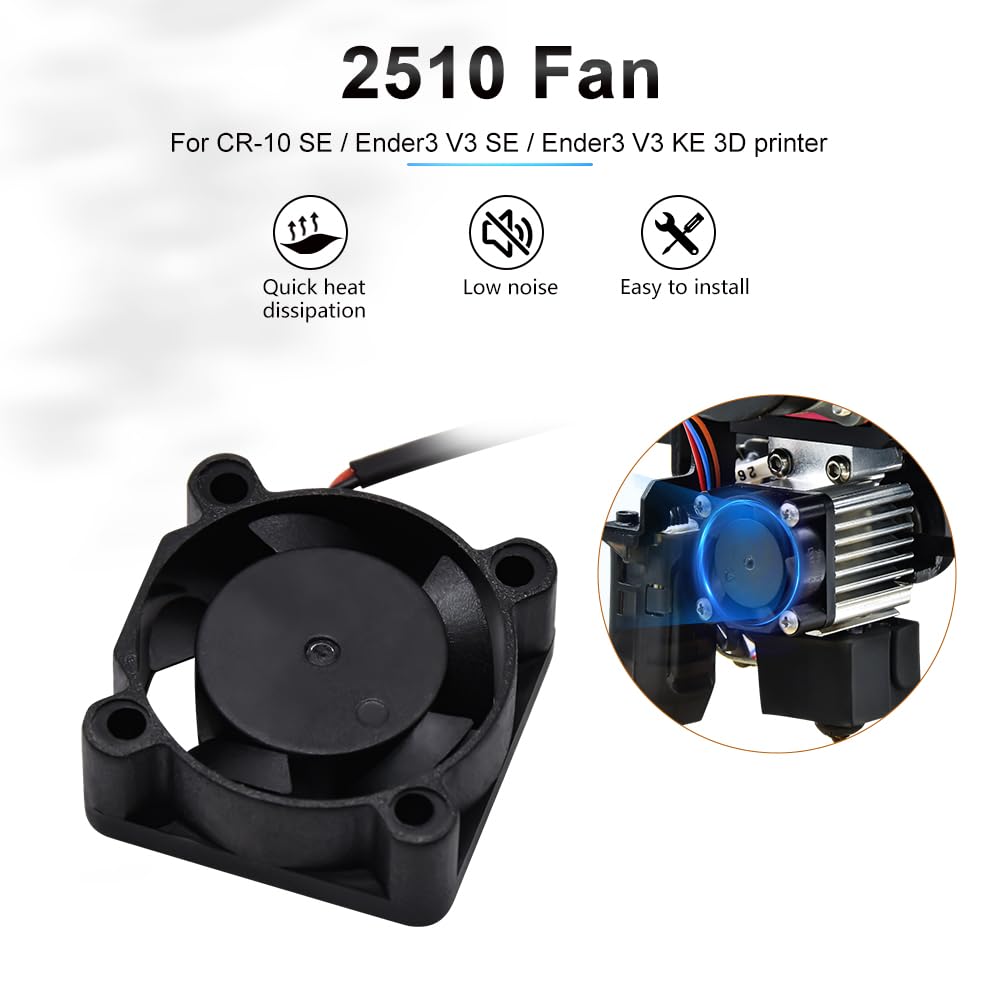 Wentylatory ekstrudera Crealit – Creality Printer Ender 3 recenzja i cena