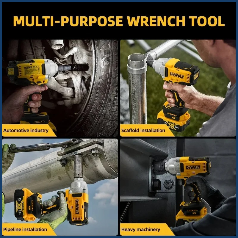 Klucz udarowy bezszczotkowy De – Power Tools Repairs recenzja i cena